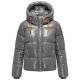 Marikoo Skyraa Damen Winter Steppjacke Grey Größe M - Gr. 38