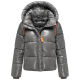 Marikoo Skyraa Damen Winter Steppjacke Grey Größe L - Gr. 40