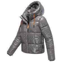Marikoo Skyraa Damen Winter Steppjacke Grey Größe XL - Gr. 42