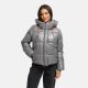 Marikoo Skyraa Damen Winter Steppjacke Grey Größe XL - Gr. 42