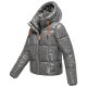 Marikoo Skyraa Damen Winter Steppjacke Grey Größe XL - Gr. 42