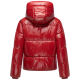 Marikoo Skyraa Damen Winter Steppjacke Dark Red Größe L - Gr. 40