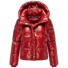 Marikoo Skyraa Damen Winter Steppjacke Dark Red Größe XL - Gr. 42