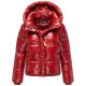 Marikoo Skyraa Damen Winter Steppjacke Dark Red Größe XL - Gr. 42