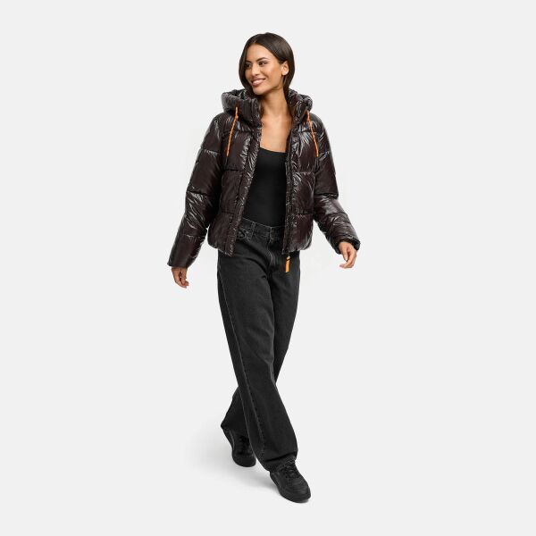 Marikoo Skyraa Damen Winter Steppjacke Choco  Größe L - Gr. 40