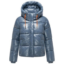 Marikoo Skyraa Damen Winter Steppjacke Dusty Blue  Größe M - Gr. 38