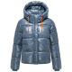 Marikoo Skyraa Damen Winter Steppjacke Dusty Blue  Größe M - Gr. 38