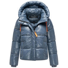 Marikoo Skyraa Damen Winter Steppjacke Dusty Blue  Größe XXL - Gr. 44