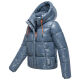 Marikoo Skyraa Damen Winter Steppjacke Dusty Blue  Größe XXL - Gr. 44