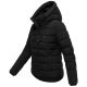 Marikoo Tayenaa Damen Herbst Winter Steppjacke Schwarz-Größe L - Gr. 40