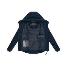 Marikoo Tayenaa Damen Herbst Winter Steppjacke Navy-Größe S - Gr. 36
