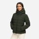Marikoo Tayenaa Damen Herbst Winter Steppjacke Dark Olive-Größe S - Gr. 36