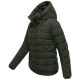 Marikoo Tayenaa Damen Herbst Winter Steppjacke Dark Olive-Größe S - Gr. 36