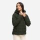 Marikoo Tayenaa Damen Herbst Winter Steppjacke Dark Olive-Größe L - Gr. 40