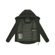 Marikoo Tayenaa Damen Herbst Winter Steppjacke Dark Olive-Größe XL - Gr. 42