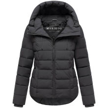Marikoo Tayenaa Damen Herbst Winter Steppjacke Anthrazit-Größe M - Gr. 38