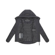 Marikoo Tayenaa Damen Herbst Winter Steppjacke Anthrazit-Größe M - Gr. 38