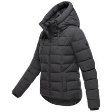 Marikoo Tayenaa Damen Herbst Winter Steppjacke Anthrazit-Größe L - Gr. 40