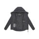 Marikoo Tayenaa Damen Herbst Winter Steppjacke Anthrazit-Größe L - Gr. 40
