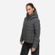 Marikoo Tayenaa Damen Herbst Winter Steppjacke Anthrazit-Größe XL - Gr. 42