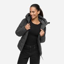 Marikoo Tayenaa Damen Herbst Winter Steppjacke Anthrazit-Größe XXL - Gr. 44