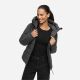 Marikoo Tayenaa Damen Herbst Winter Steppjacke Anthrazit-Größe XXL - Gr. 44