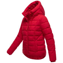 Marikoo Tayenaa Damen Herbst Winter Steppjacke Deep Red-Größe XS - Gr. 34
