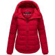 Marikoo Tayenaa Damen Herbst Winter Steppjacke Deep Red-Größe XXL - Gr. 44