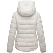 Marikoo Tayenaa Damen Herbst Winter Steppjacke Offwhite-Größe S - Gr. 36