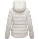 Marikoo Tayenaa Damen Herbst Winter Steppjacke Offwhite-Größe S - Gr. 36