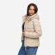 Marikoo Tayenaa Damen Herbst Winter Steppjacke Light Taupe-Größe S - Gr. 36