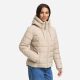 Marikoo Tayenaa Damen Herbst Winter Steppjacke Light Taupe-Größe L - Gr. 40