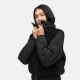Navahoo Teddyzone Damen Winter Steppjacke gefüttert Schwarz-Größe S - Gr. 36