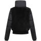 Navahoo Teddyzone Damen Winter Steppjacke gefüttert Schwarz-Größe S - Gr. 36