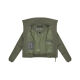 Navahoo Teddyzone Damen Winter Steppjacke gefüttert Olive Leaf-Größe XS - Gr. 34