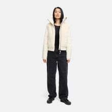 Navahoo Teddyzone Damen Winter Steppjacke gefüttert Offwhite-Größe XS - Gr. 34