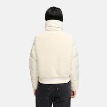 Navahoo Teddyzone Damen Winter Steppjacke gefüttert Offwhite-Größe XS - Gr. 34