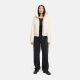 Navahoo Teddyzone Damen Winter Steppjacke gefüttert Offwhite-Größe XS - Gr. 34