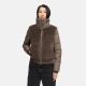 Navahoo Teddyzone Damen Winter Steppjacke gefüttert Stone Brown-Größe XS - Gr. 34