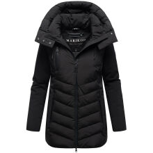 Marikoo Tivaa Damen Herbst Winter Steppjacke Schwarz-Größe XS - Gr. 34