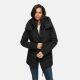 Marikoo Tivaa Damen Herbst Winter Steppjacke Schwarz-Größe XS - Gr. 34