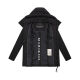 Marikoo Tivaa Damen Herbst Winter Steppjacke Schwarz-Größe S - Gr. 36