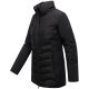 Marikoo Tivaa Damen Herbst Winter Steppjacke Schwarz-Größe XXL - Gr. 44