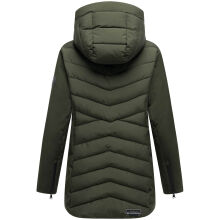 Marikoo Tivaa Damen Herbst Winter Steppjacke Dark Olive-Größe S - Gr. 36