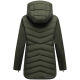 Marikoo Tivaa Damen Herbst Winter Steppjacke Dark Olive-Größe XL - Gr. 42
