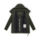 Marikoo Tivaa Damen Herbst Winter Steppjacke Dark Olive-Größe XL - Gr. 42