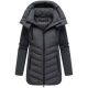Marikoo Tivaa Damen Herbst Winter Steppjacke Anthrazit-Größe M - Gr. 38
