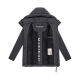 Marikoo Tivaa Damen Herbst Winter Steppjacke Anthrazit-Größe M - Gr. 38