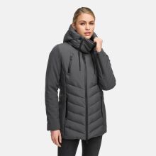 Marikoo Tivaa Damen Herbst Winter Steppjacke Anthrazit-Größe L - Gr. 40