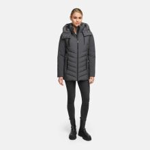Marikoo Tivaa Damen Herbst Winter Steppjacke Anthrazit-Größe XXL - Gr. 44